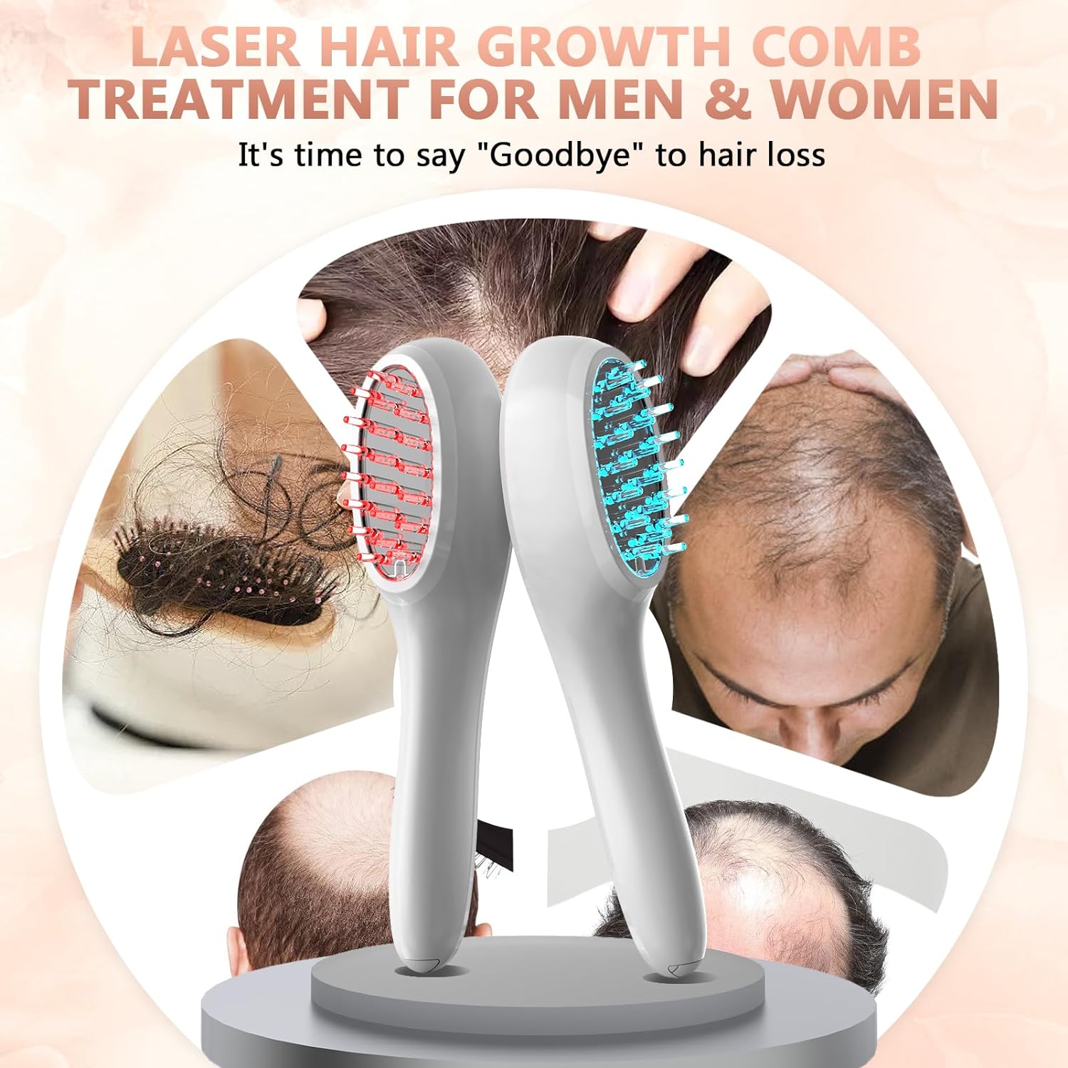 Deals Laser Hair Growth Brush