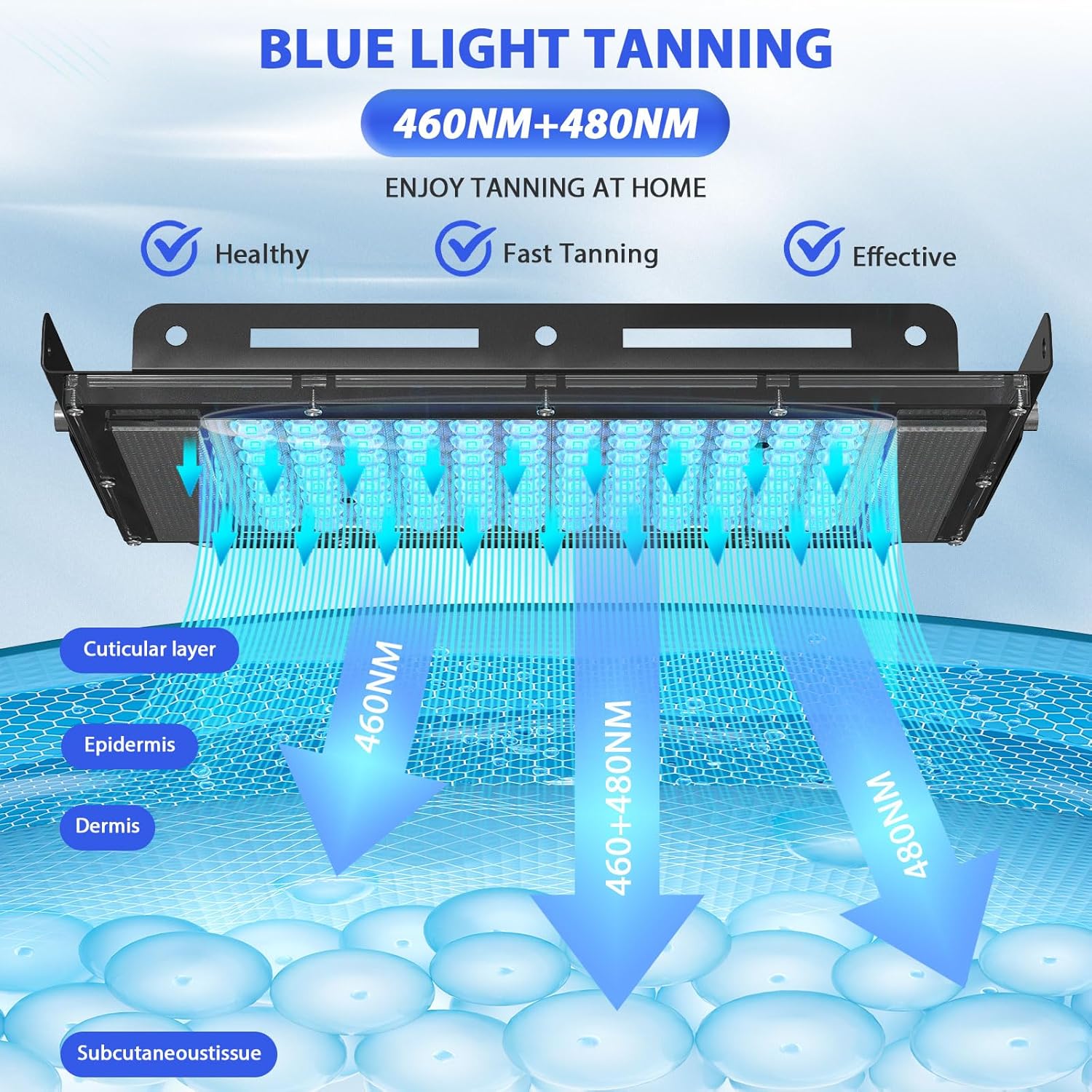 Tanning Lamp Solarium for Home