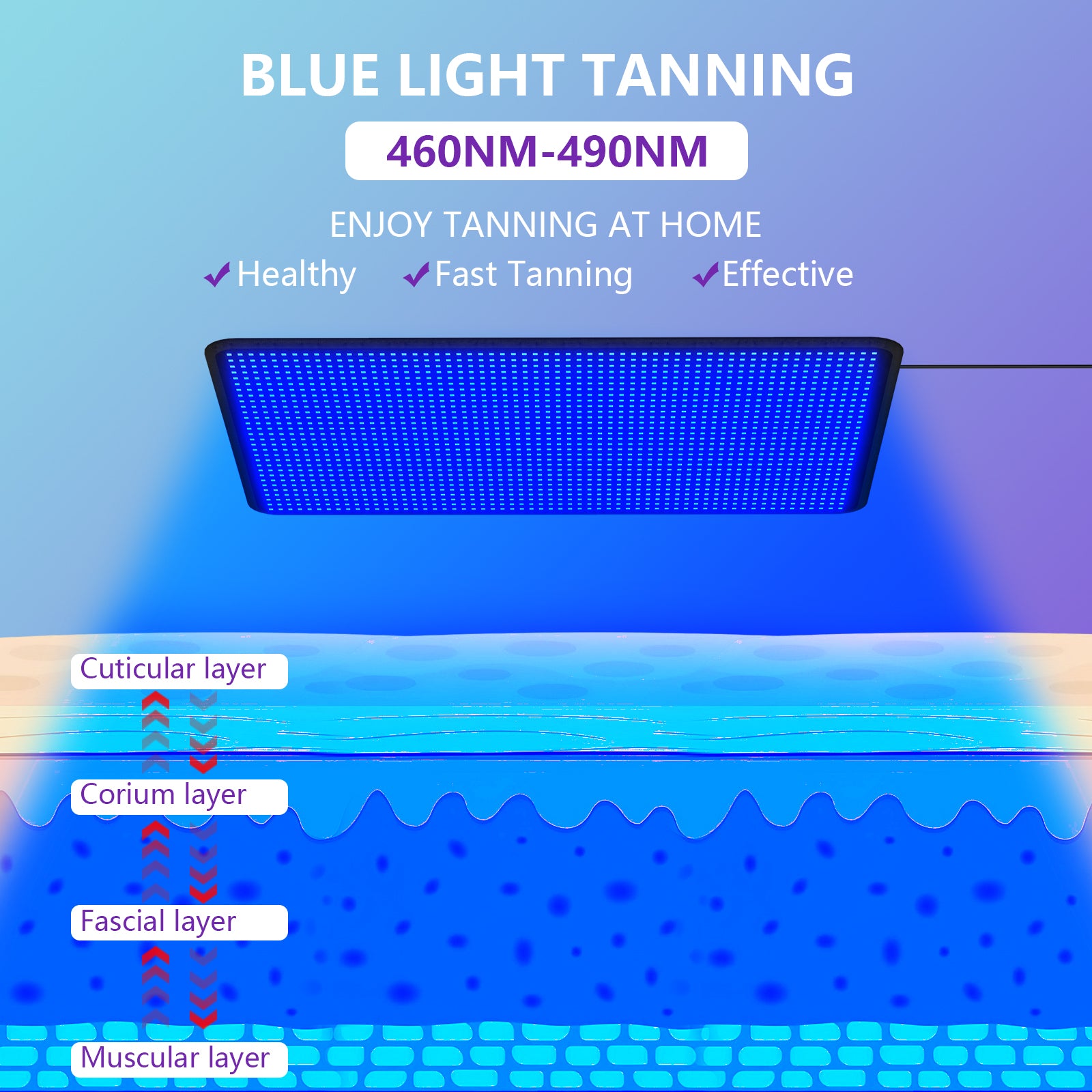 Tanning Lamp Solarium for Home 4.0 Pro